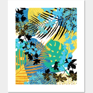 Tropical Leaves Posters and Art